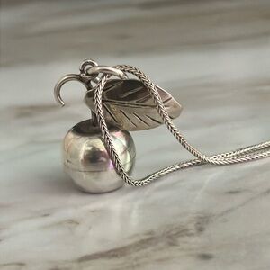 🍒Sterling TAXCO Cherry necklace🍒